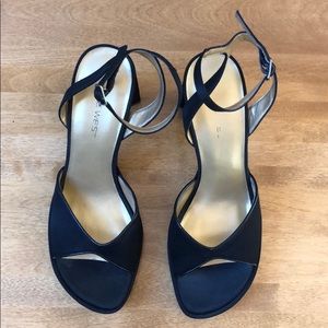 Black Nine West Heels